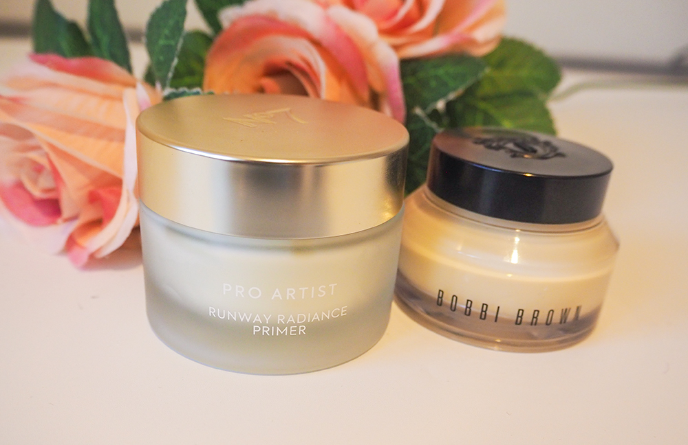 No7 Pro Artist Runway Radiance Primer and Bobbi Brown Vitamin Enriched Face Base image